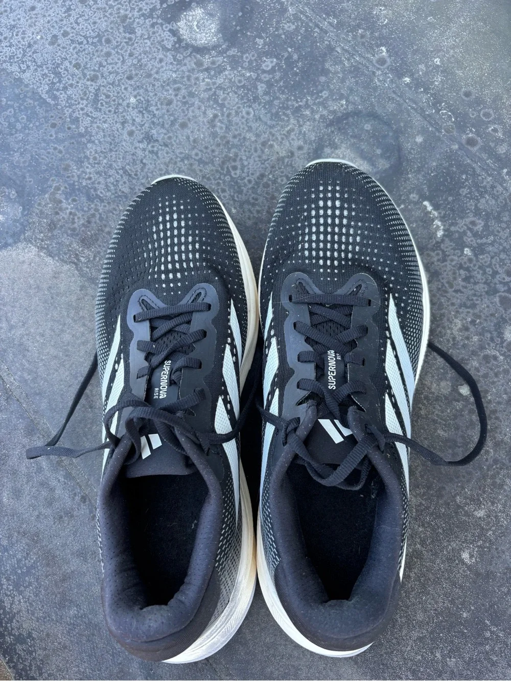 Adidas Supernova Running Shoes – Women’s Size 9 – Black/White